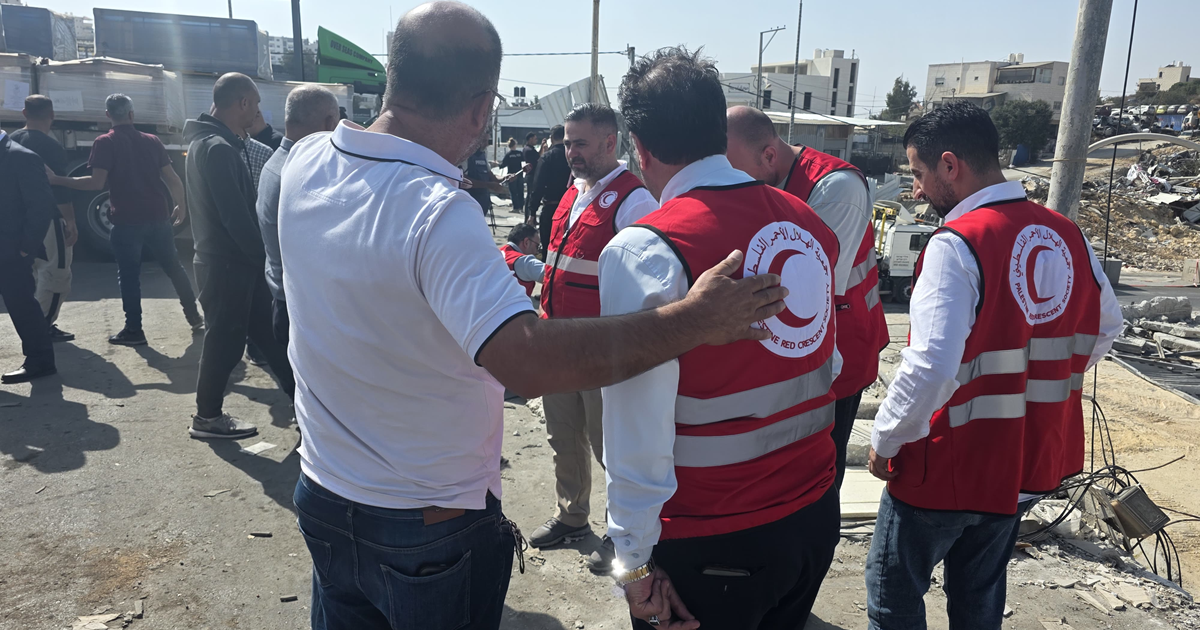 الهلال الأحمر الفلسطيني يواصل استجابته الإنسانية في الضفة الغربية